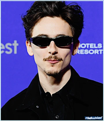 Imagem recente de timotheechalamet