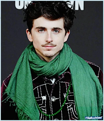 Imagem recente de timotheechalamet