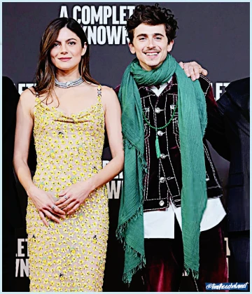 Imagem recente de timotheechalamet