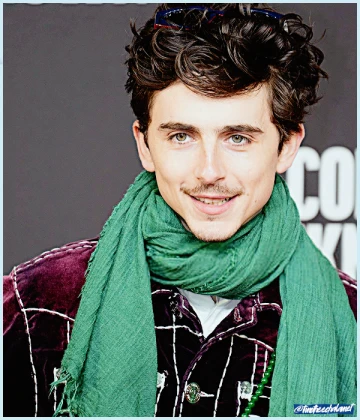 Imagem recente de timotheechalamet