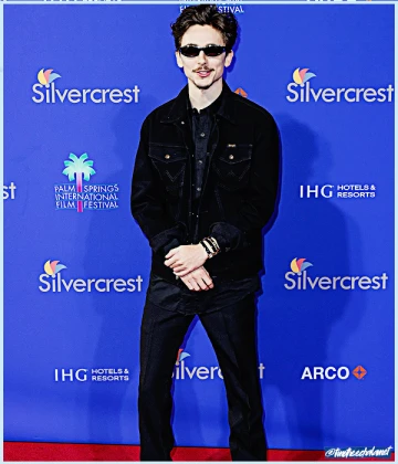 Imagem recente de timotheechalamet