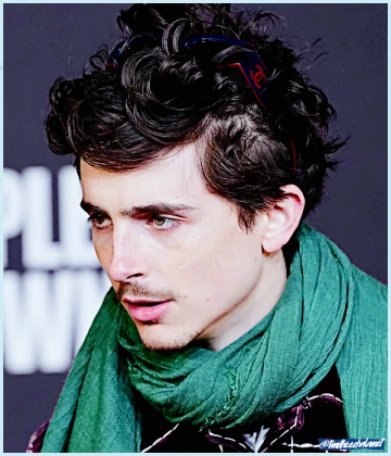 Imagem recente de timotheechalamet