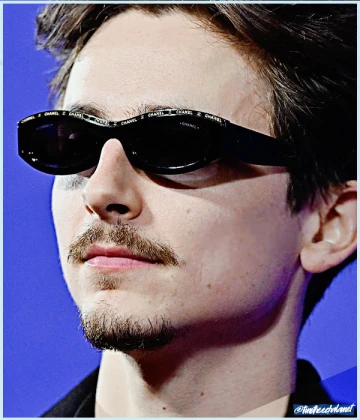 Imagem recente de timotheechalamet