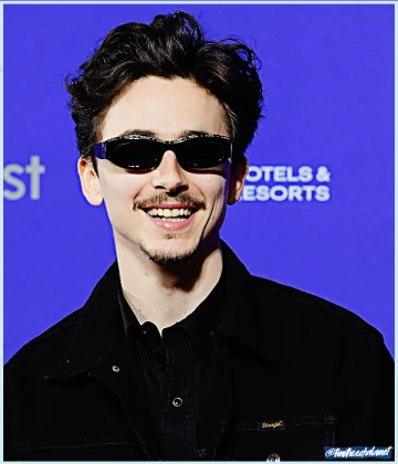 Imagem recente de timotheechalamet