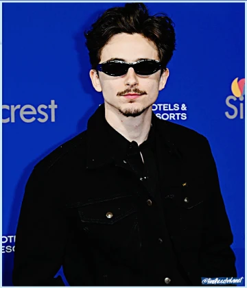 Imagem recente de timotheechalamet