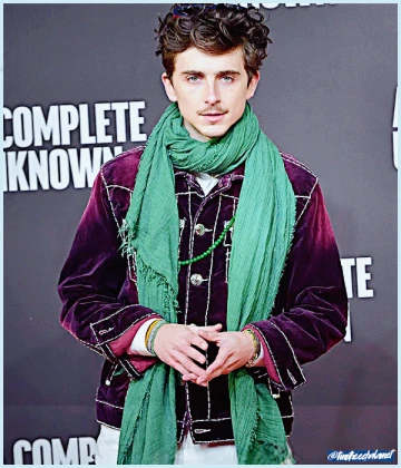 Imagem recente de timotheechalamet