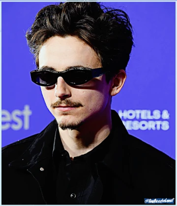 Imagem recente de timotheechalamet