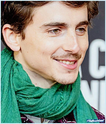 Imagem recente de timotheechalamet