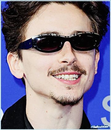 Imagem recente de timotheechalamet