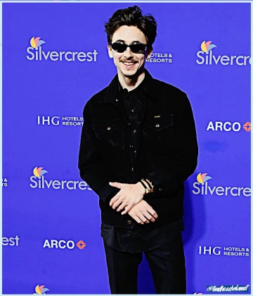 Imagem recente de timotheechalamet