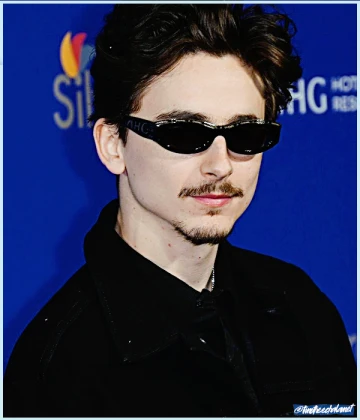 Imagem recente de timotheechalamet