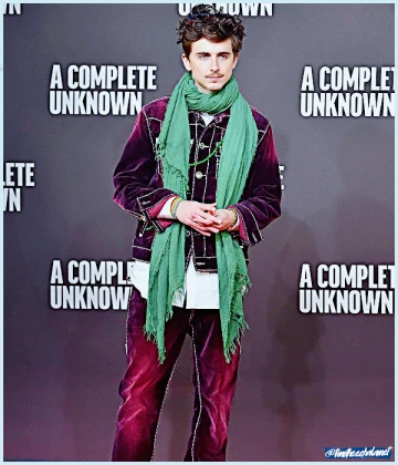 Imagem recente de timotheechalamet