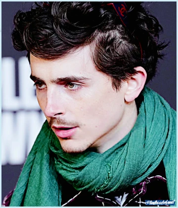 Imagem recente de timotheechalamet