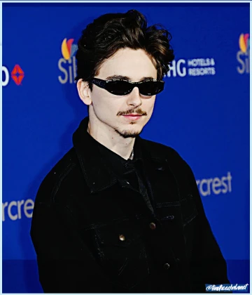 Imagem recente de timotheechalamet