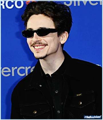 Imagem recente de timotheechalamet