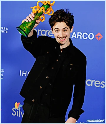 Imagem recente de timotheechalamet