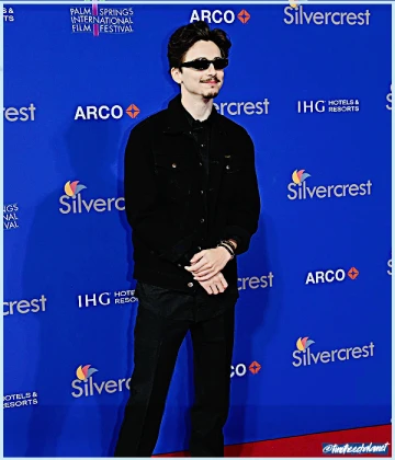 Imagem recente de timotheechalamet