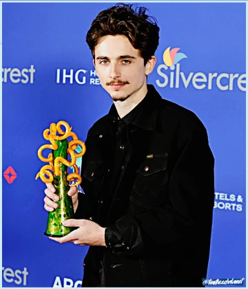 Imagem recente de timotheechalamet