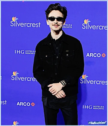 Imagem recente de timotheechalamet