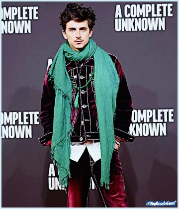 Imagem recente de timotheechalamet