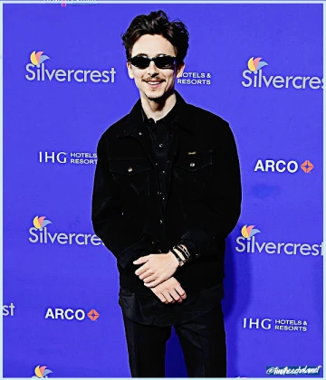 Imagem recente de timotheechalamet