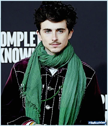 Imagem recente de timotheechalamet