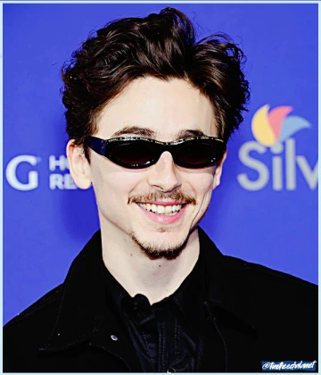 Imagem recente de timotheechalamet