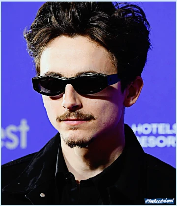 Imagem recente de timotheechalamet