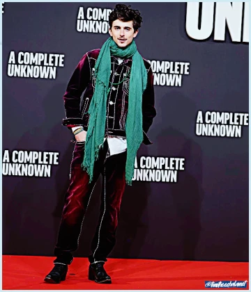 Imagem recente de timotheechalamet