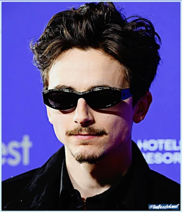 Imagem recente de timotheechalamet