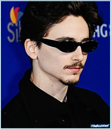 Imagem recente de timotheechalamet