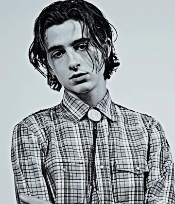 Imagem recente de timotheechalamet