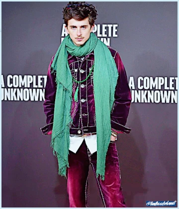 Imagem recente de timotheechalamet