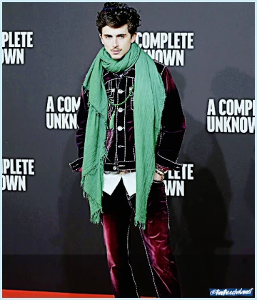 Imagem recente de timotheechalamet