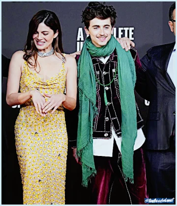 Imagem recente de timotheechalamet