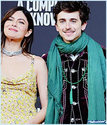 Imagem recente de timotheechalamet