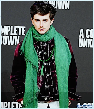 Imagem recente de timotheechalamet