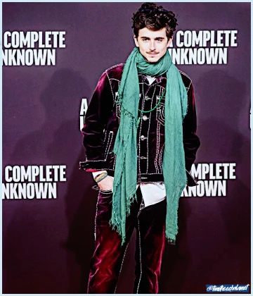 Imagem recente de timotheechalamet