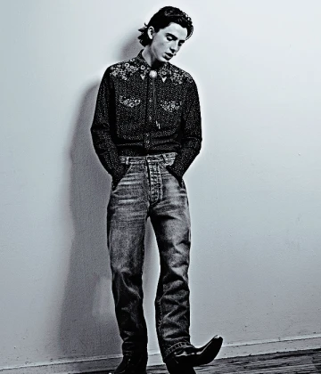 Imagem recente de timotheechalamet