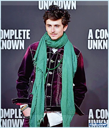 Imagem recente de timotheechalamet