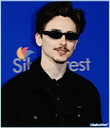 Imagem recente de timotheechalamet