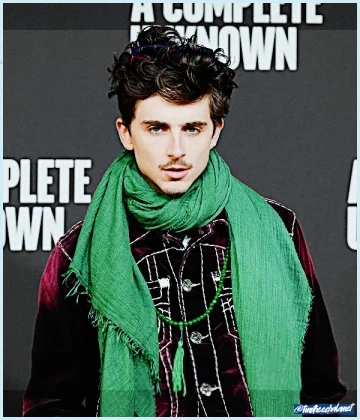 Imagem recente de timotheechalamet