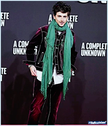 Imagem recente de timotheechalamet