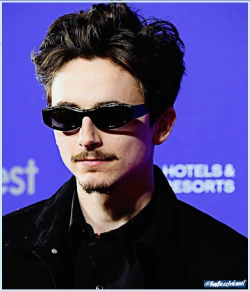 Imagem recente de timotheechalamet