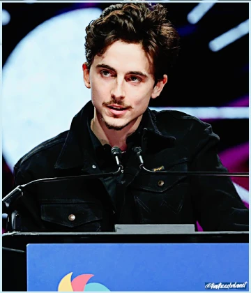 Imagem recente de timotheechalamet