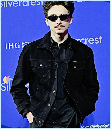 Imagem recente de timotheechalamet