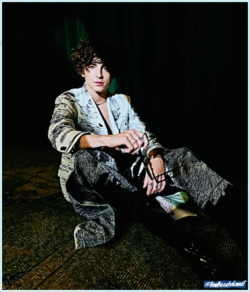 Imagem recente de timotheechalamet