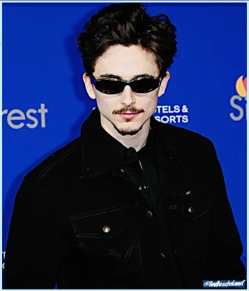 Imagem recente de timotheechalamet