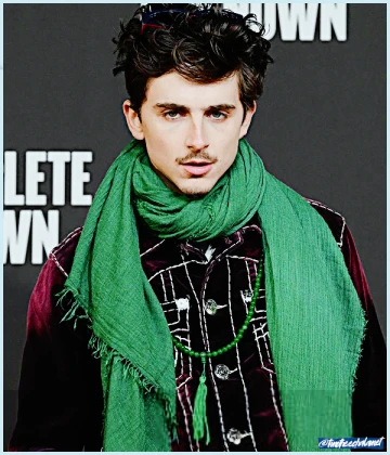 Imagem recente de timotheechalamet