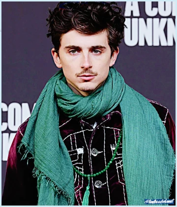 Imagem recente de timotheechalamet